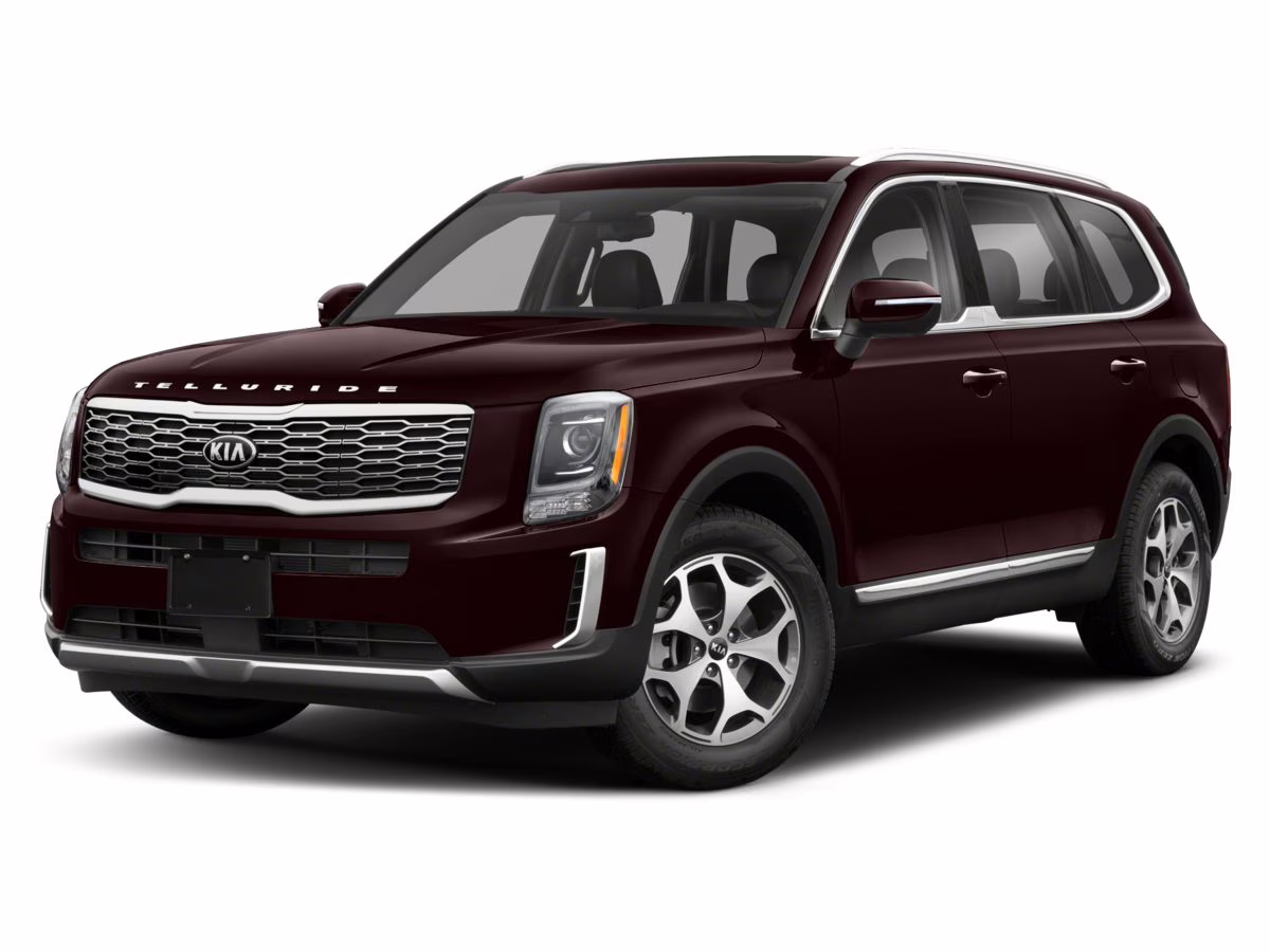 2021 Gravity Gray Kia Telluride EX FWD SUV