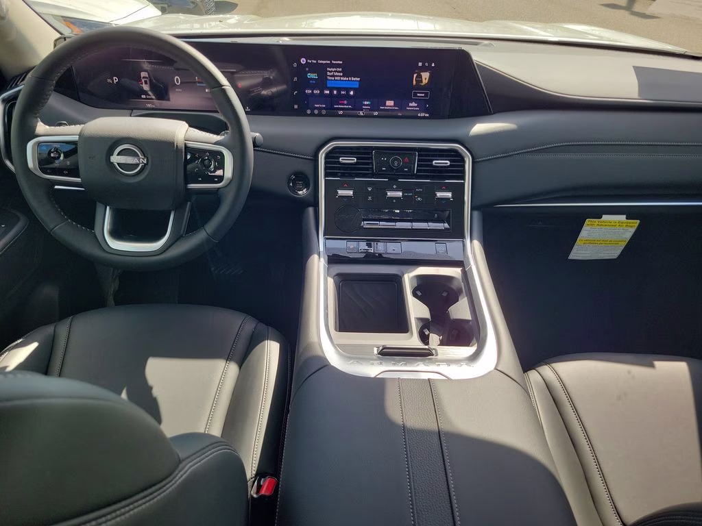 2026 Aspen White Tricoat Nissan Armada SV RWD SUV