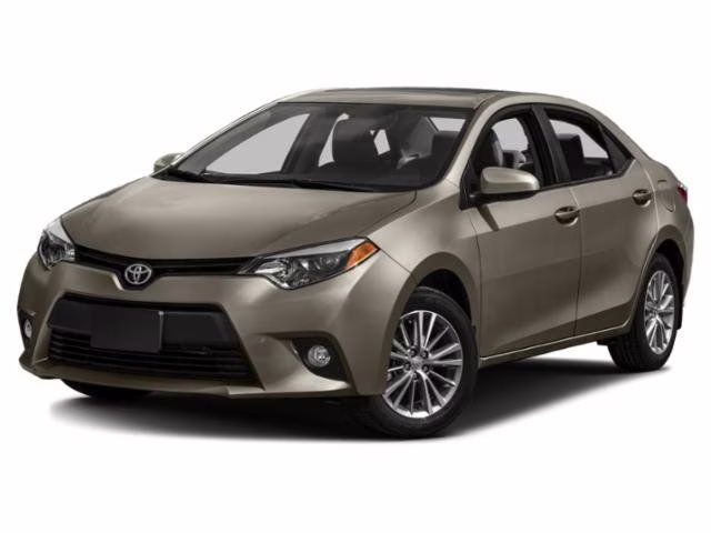 2015 Slate Metallic Toyota Corolla LE FWD Sedan