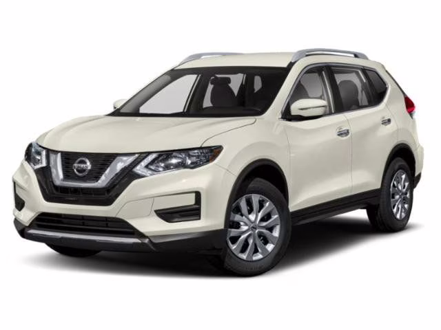 2017 Glacier White Nissan Rogue SV FWD SUV
