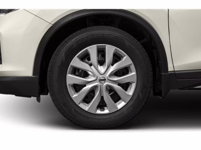 2017 Glacier White Nissan Rogue SV FWD SUV
