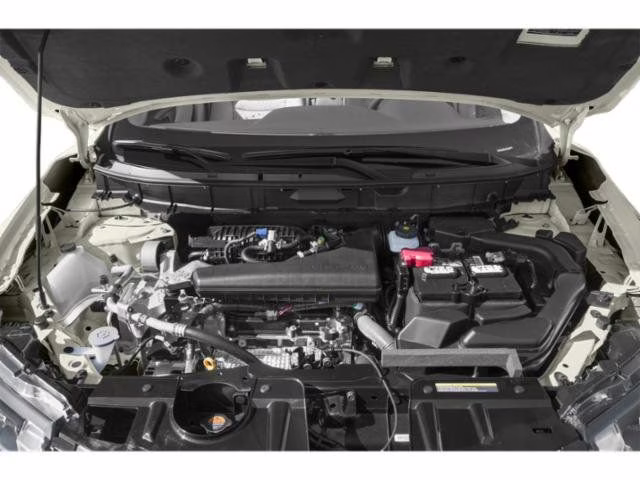 2017 Glacier White Nissan Rogue SV FWD SUV