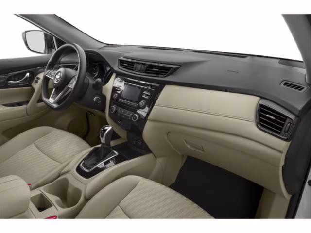 2017 Glacier White Nissan Rogue SV FWD SUV