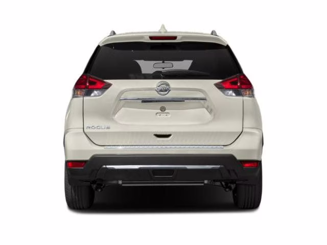 2017 Glacier White Nissan Rogue SV FWD SUV