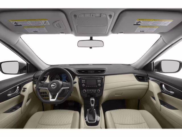 2017 Glacier White Nissan Rogue SV FWD SUV