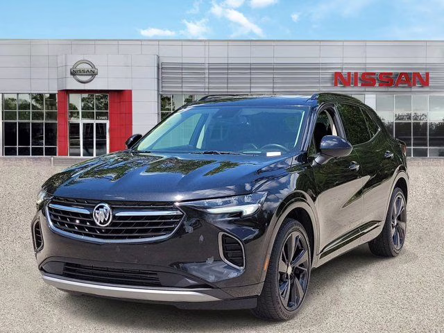 2021 Ebony Twilight Metallic Buick Envision Essence FWD SUV