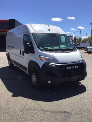 2026 Bright White Clearcoat Ram ProMaster 2500 High Roof FWD Van
