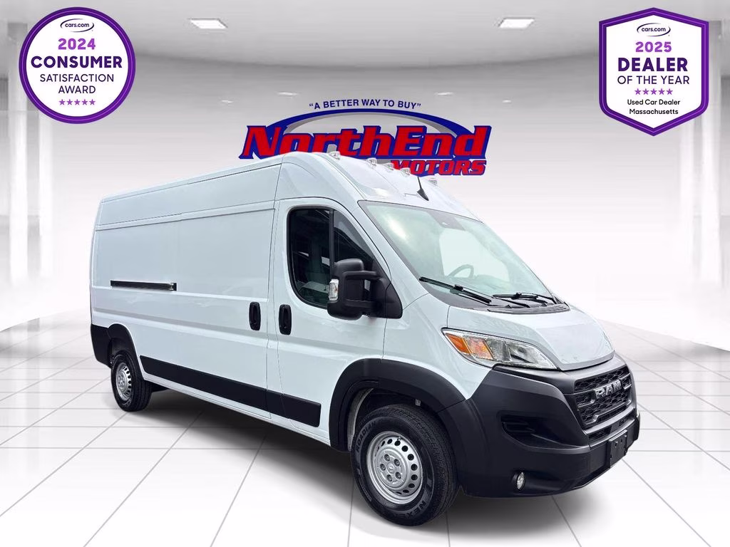 2026 Bright White Clearcoat Ram ProMaster 2500 High Roof FWD Van