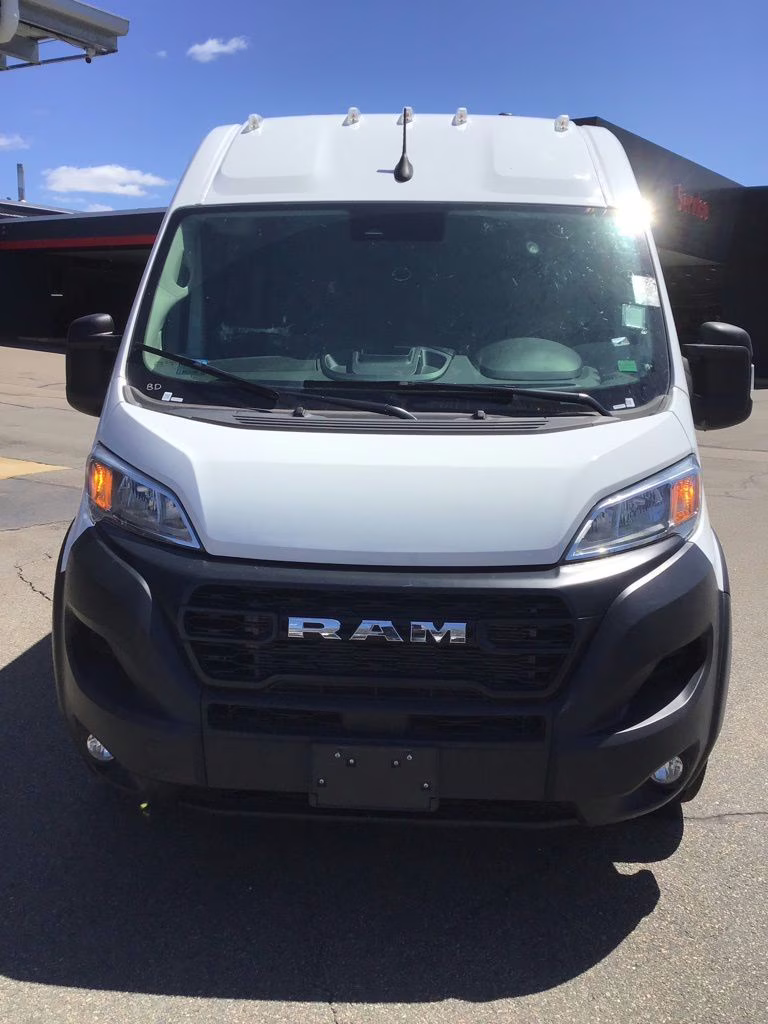 2026 Bright White Clearcoat Ram ProMaster 2500 High Roof FWD Van