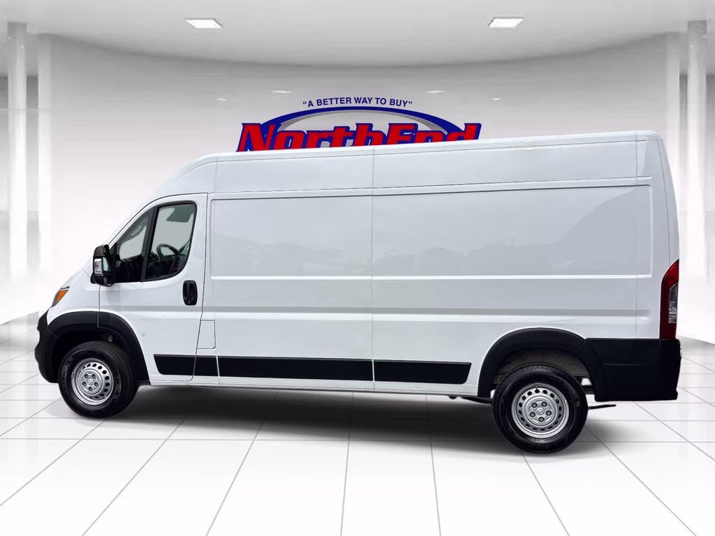 2026 Bright White Clearcoat Ram ProMaster 2500 High Roof FWD Van