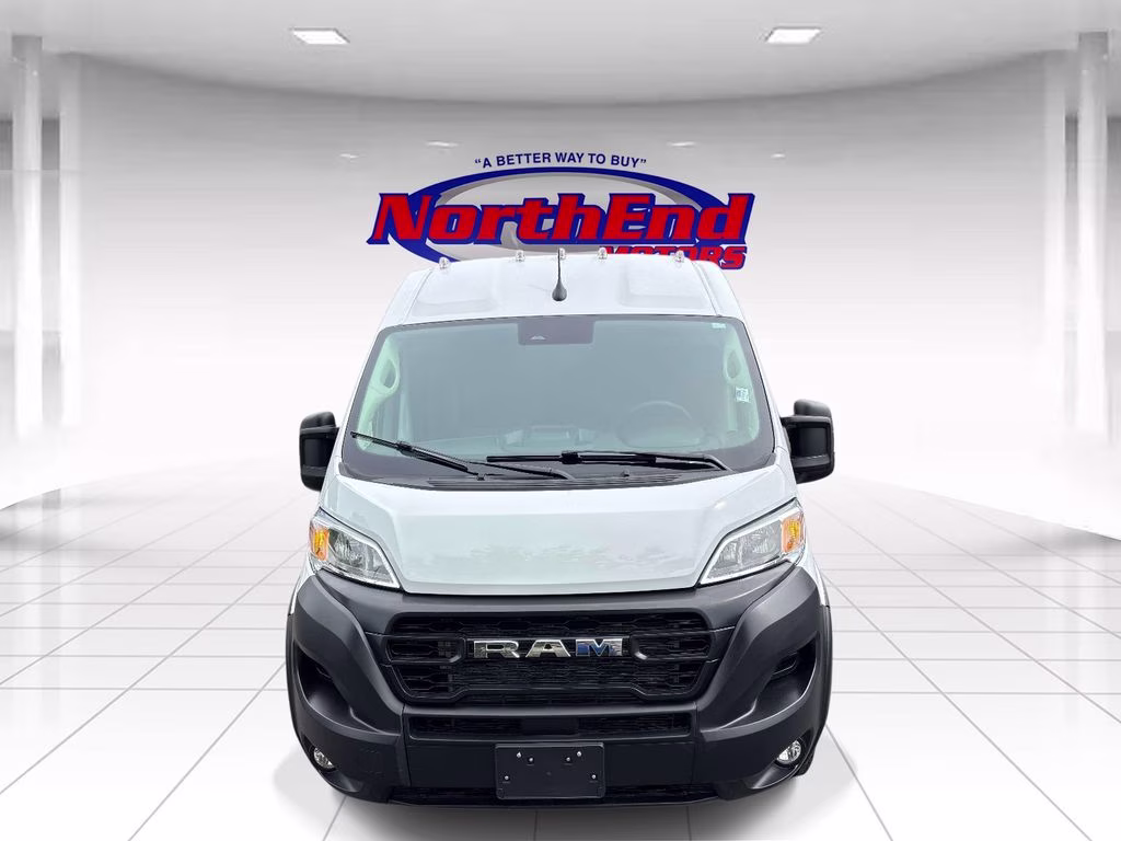2026 Bright White Clearcoat Ram ProMaster 2500 High Roof FWD Van