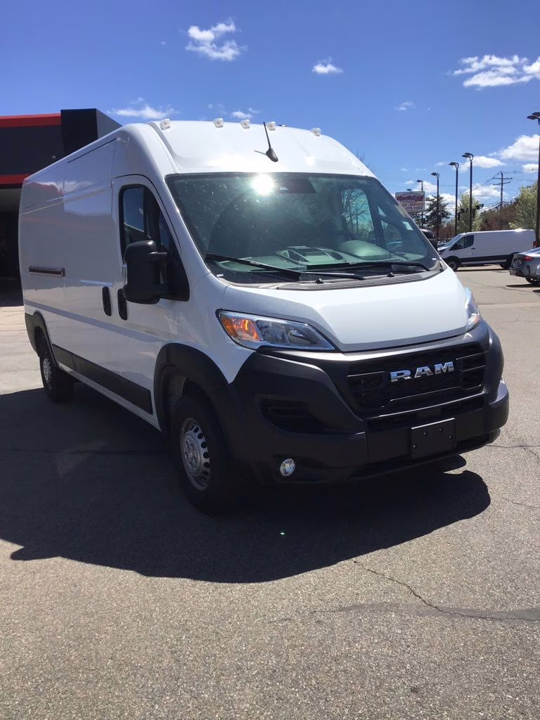 2026 Bright White Clearcoat Ram ProMaster 2500 High Roof FWD Van