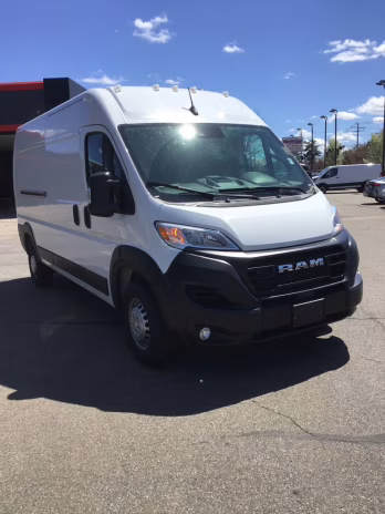 2026 Bright White Clearcoat Ram ProMaster 2500 High Roof FWD Van