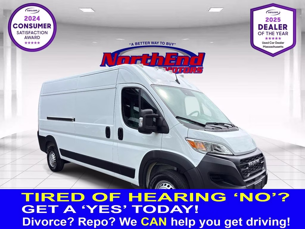 2026 Bright White Clearcoat Ram ProMaster 2500 High Roof FWD Van