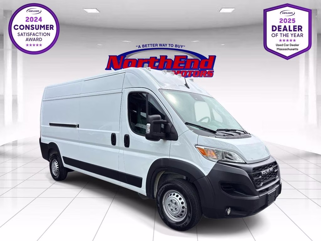 2026 Bright White Clearcoat Ram ProMaster 2500 High Roof FWD Van