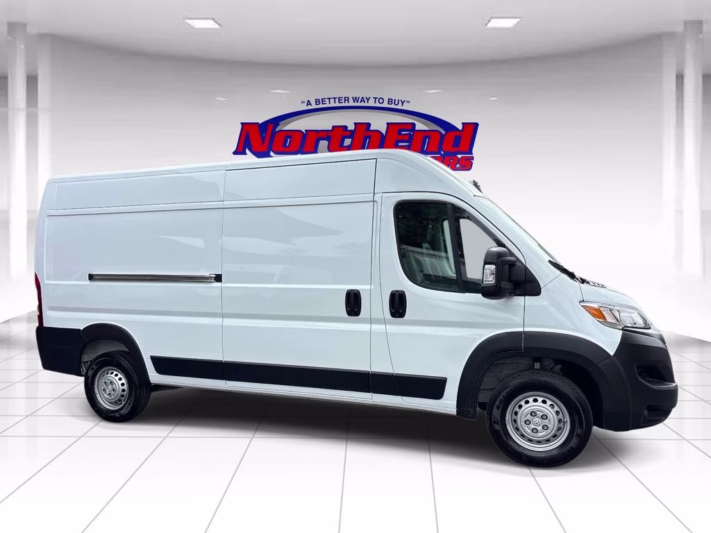 2026 Bright White Clearcoat Ram ProMaster 2500 High Roof FWD Van