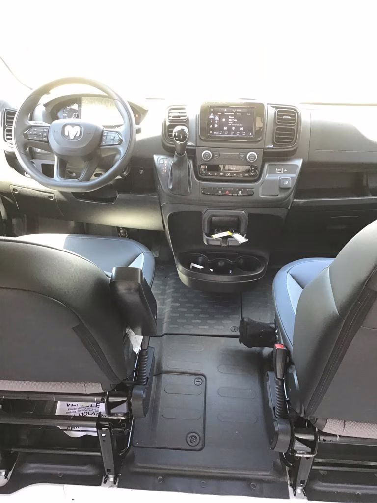 2026 Bright White Clearcoat Ram ProMaster 2500 High Roof FWD Van