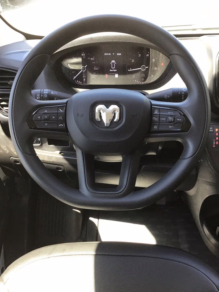 2026 Bright White Clearcoat Ram ProMaster 2500 High Roof FWD Van