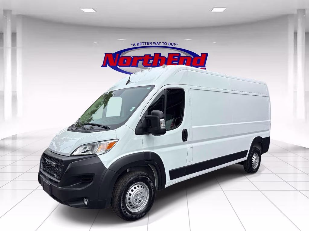 2026 Bright White Clearcoat Ram ProMaster 2500 High Roof FWD Van
