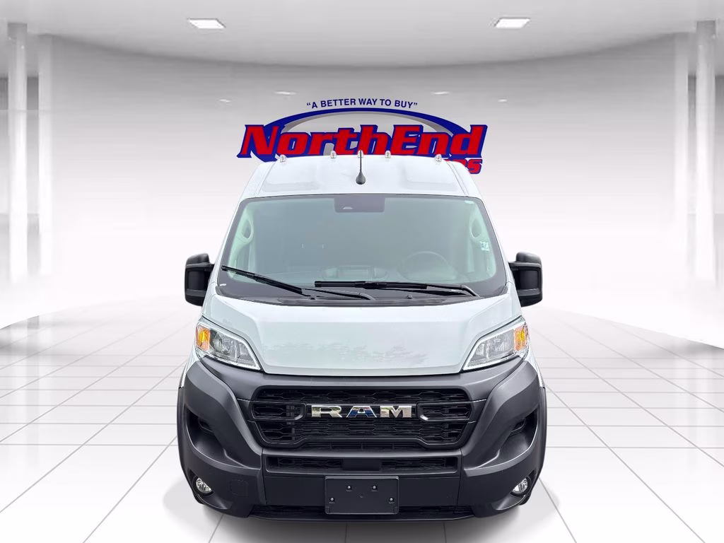 2026 Bright White Clearcoat Ram ProMaster 2500 High Roof FWD Van