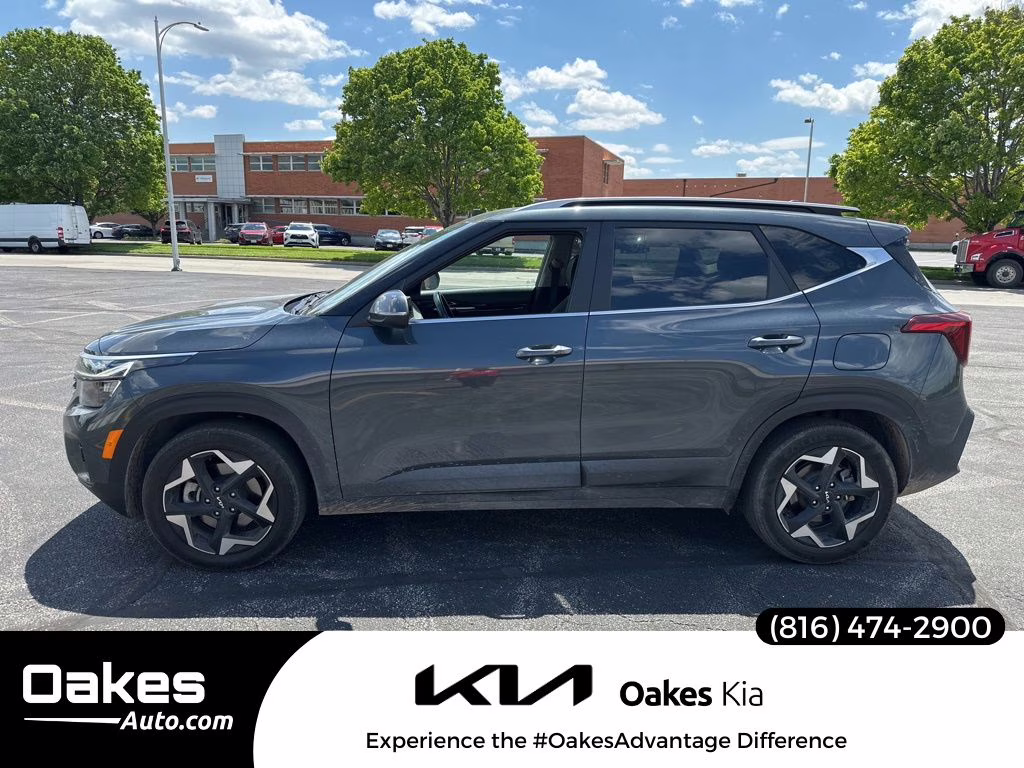 2024 Gravity Gray Kia Seltos EX AWD SUV