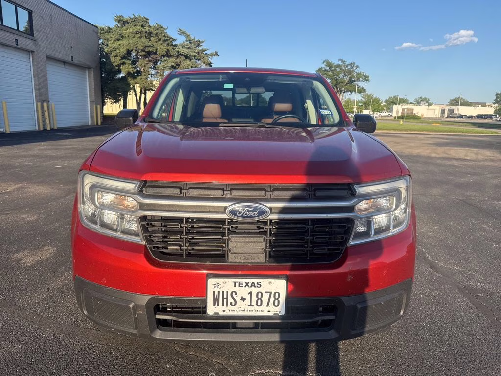 2024 Chili Pepper Red Ford Maverick Lariat FWD Truck