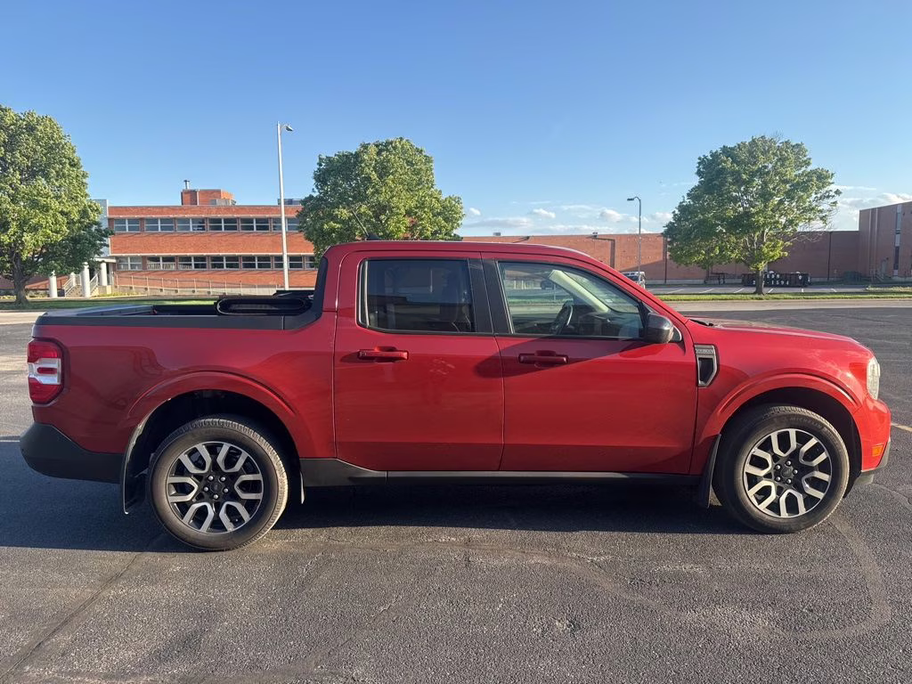2024 Chili Pepper Red Ford Maverick Lariat FWD Truck