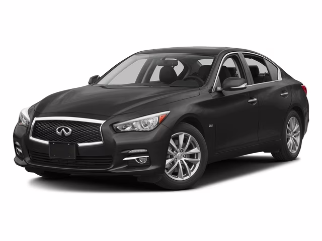 2016 Black Obsidian INFINITI Q50 3.0t Premium AWD Sedan