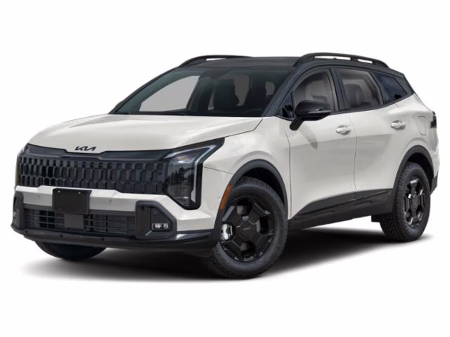 2026 Glacier White Pearl/Black Roof Kia Sportage X-Pro Prestige AWD SUV