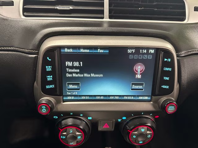 2015 Summit White Chevrolet Camaro 1LT RWD Coupe