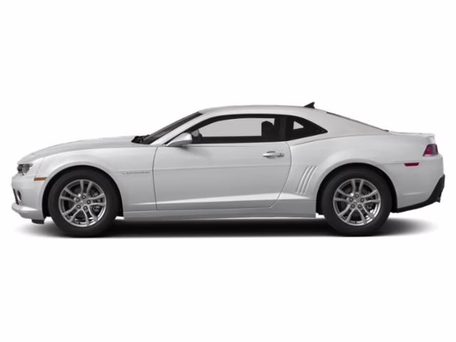 2015 Summit White Chevrolet Camaro 1LT RWD Coupe