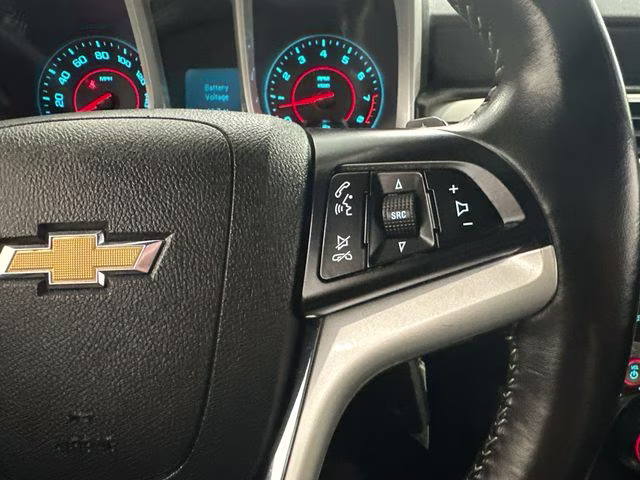 2015 Summit White Chevrolet Camaro 1LT RWD Coupe