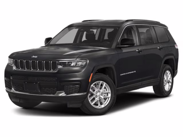 2023 Diamond Black Crystal Pearlcoat Jeep Grand Cherokee L Laredo 4X4 SUV