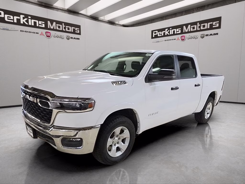 2025 Bright White Clearcoat Ram 1500 Big Horn/Lone Star 4X4 Truck