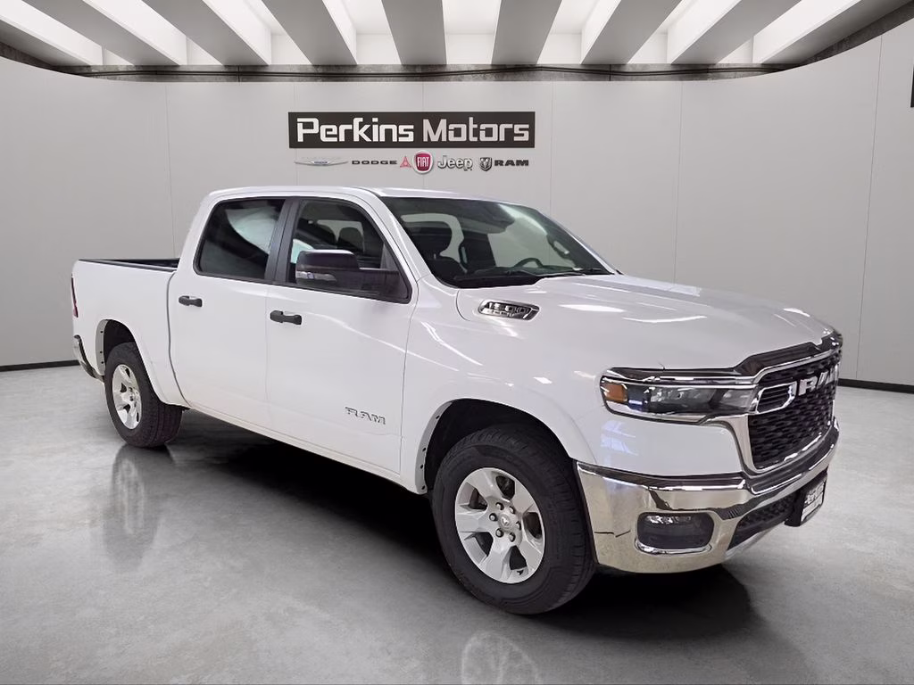 2025 Bright White Clearcoat Ram 1500 Big Horn/Lone Star 4X4 Truck