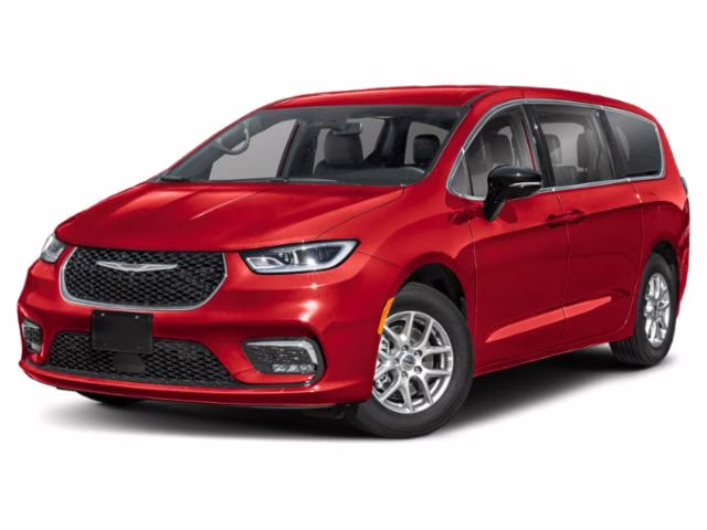 2025 Red Hot Pearlcoat Chrysler Pacifica Select FWD Van