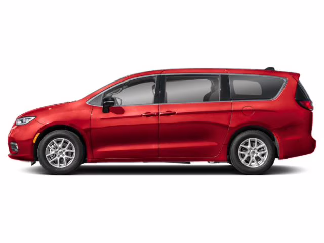2025 Red Hot Pearlcoat Chrysler Pacifica Select FWD Van