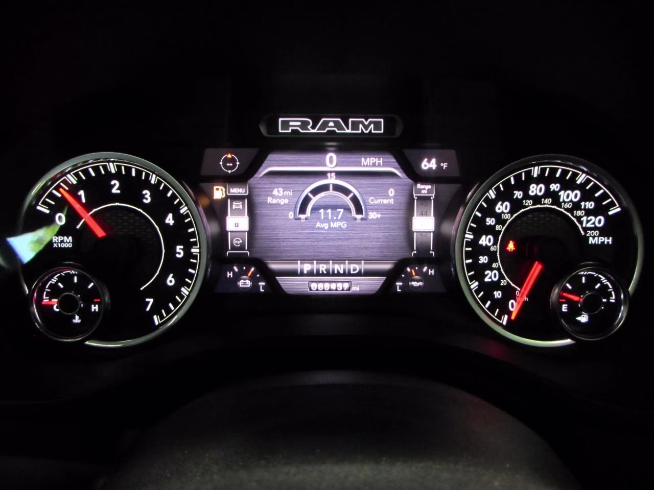 2023 Diamond Black Crystal Pearlcoat Ram 1500 Big Horn/Lone Star 4X4 Truck