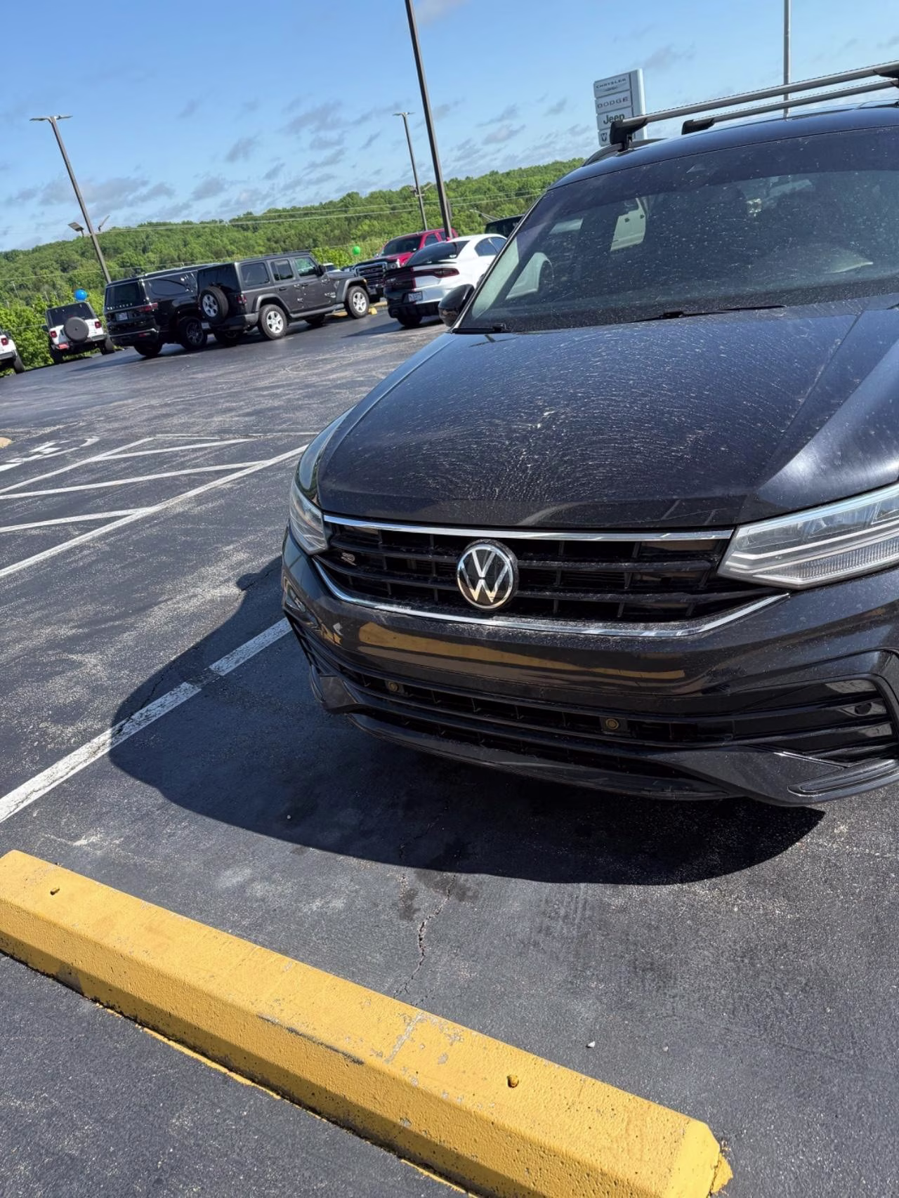2023 BLACK Volkswagen Tiguan 2.0T SE R-Line Black FWD SUV