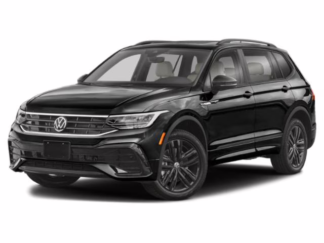 2023 BLACK Volkswagen Tiguan 2.0T SE R-Line Black FWD SUV