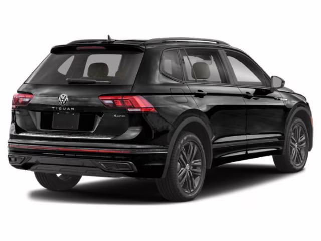 2023 BLACK Volkswagen Tiguan 2.0T SE R-Line Black FWD SUV