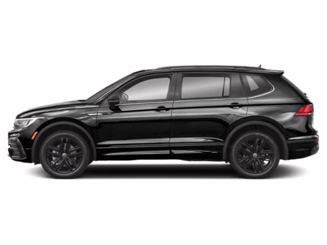 2023 BLACK Volkswagen Tiguan 2.0T SE R-Line Black FWD SUV
