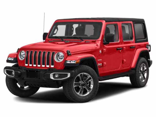 2019 Firecracker Red Clearcoat Jeep Wrangler Unlimited Sahara 4X4 SUV