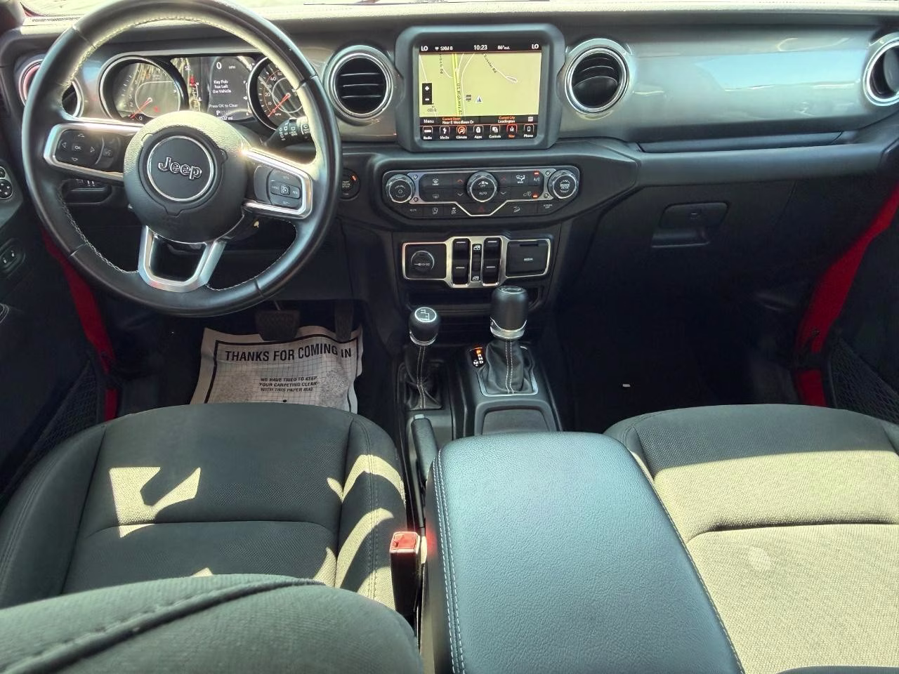 2019 Firecracker Red Clearcoat Jeep Wrangler Unlimited Sahara 4X4 SUV