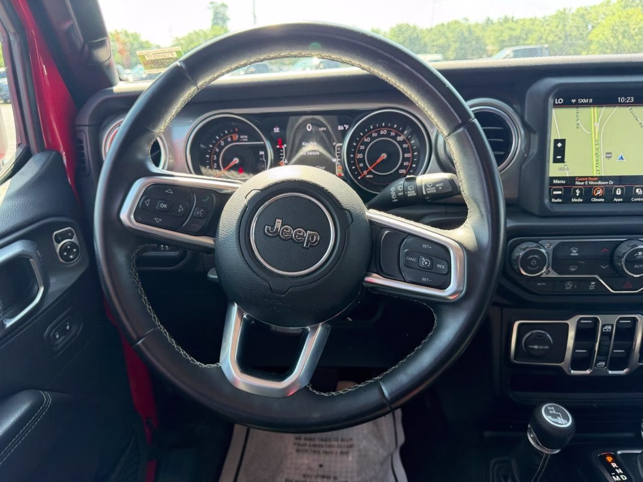 2019 Firecracker Red Clearcoat Jeep Wrangler Unlimited Sahara 4X4 SUV
