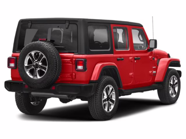 2019 Firecracker Red Clearcoat Jeep Wrangler Unlimited Sahara 4X4 SUV