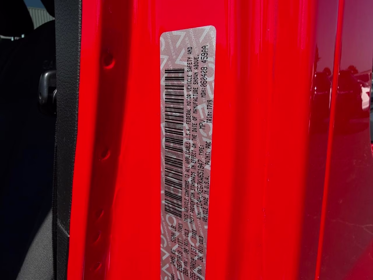 2019 Firecracker Red Clearcoat Jeep Wrangler Unlimited Sahara 4X4 SUV