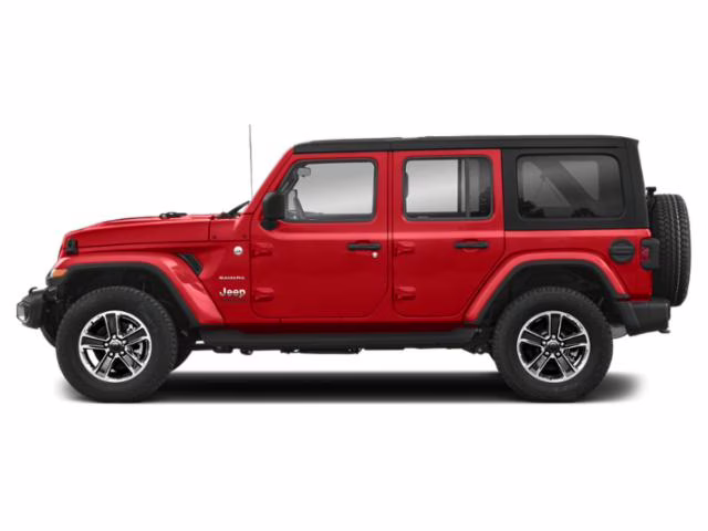 2019 Firecracker Red Clearcoat Jeep Wrangler Unlimited Sahara 4X4 SUV