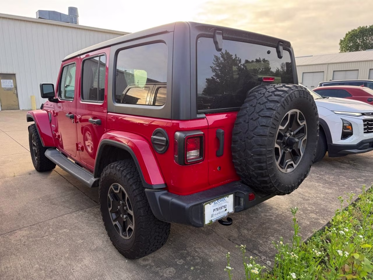 2019 Firecracker Red Clearcoat Jeep Wrangler Unlimited Sahara 4X4 SUV