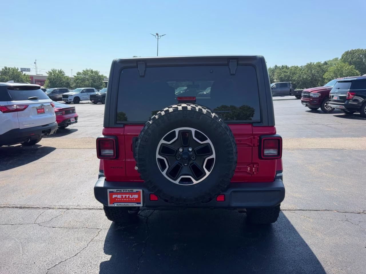 2019 Firecracker Red Clearcoat Jeep Wrangler Unlimited Sahara 4X4 SUV